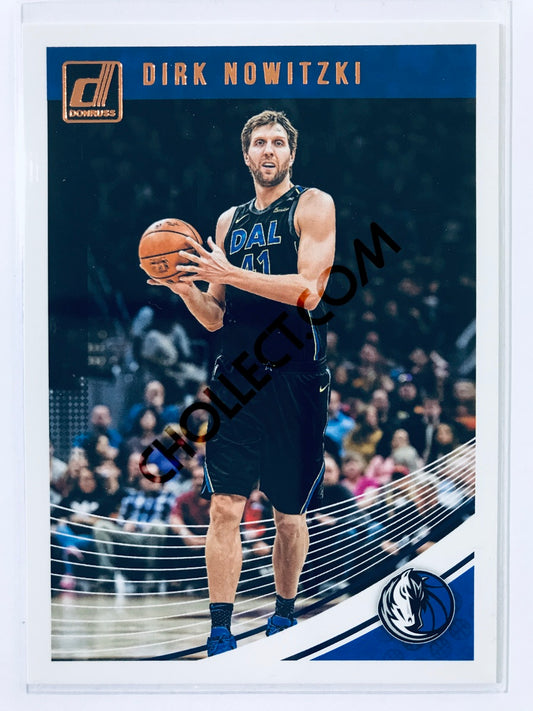 Dirk Nowitzki - Dallas Mavericks 2018-19 Panini Donruss #40