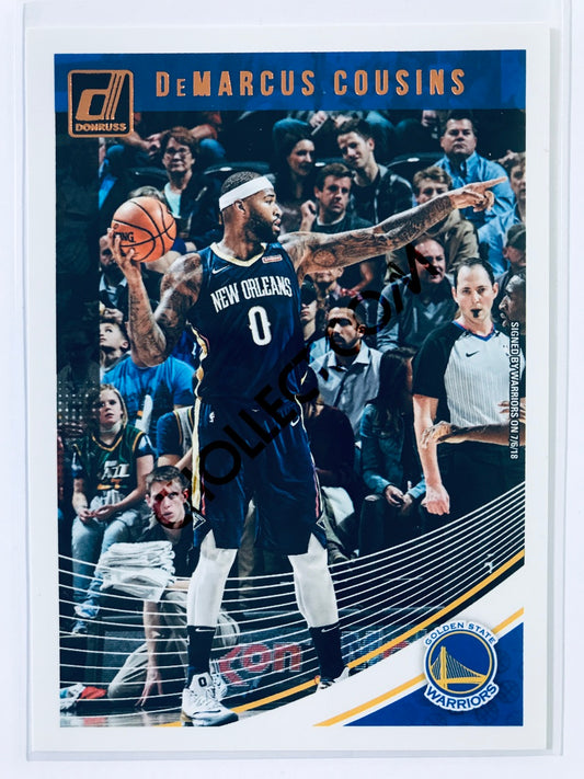 DeMarcus Cousins - Golden State Warriors 2018-19 Panini Donruss #42