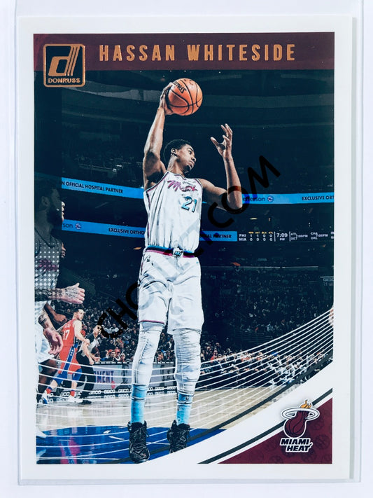 Hassan Whiteside - Miami Heat 2018-19 Panini Donruss #45