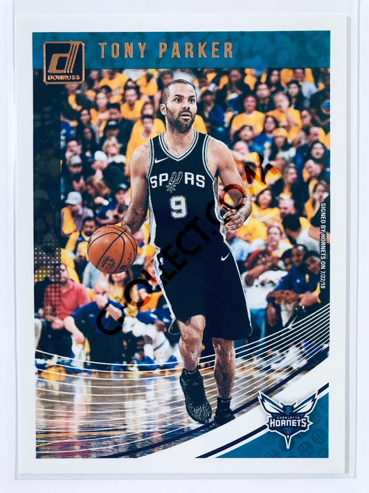 Tony Parker - Charlotte Hornets 2018-19 Panini Donruss #48