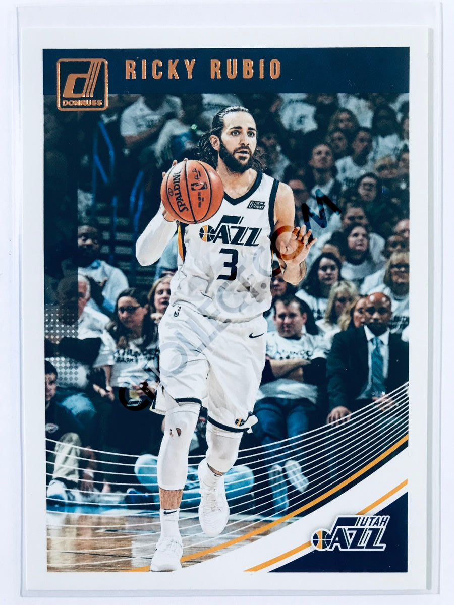 Ricky Rubio - Utah Jazz 2018-19 Panini Donruss #53