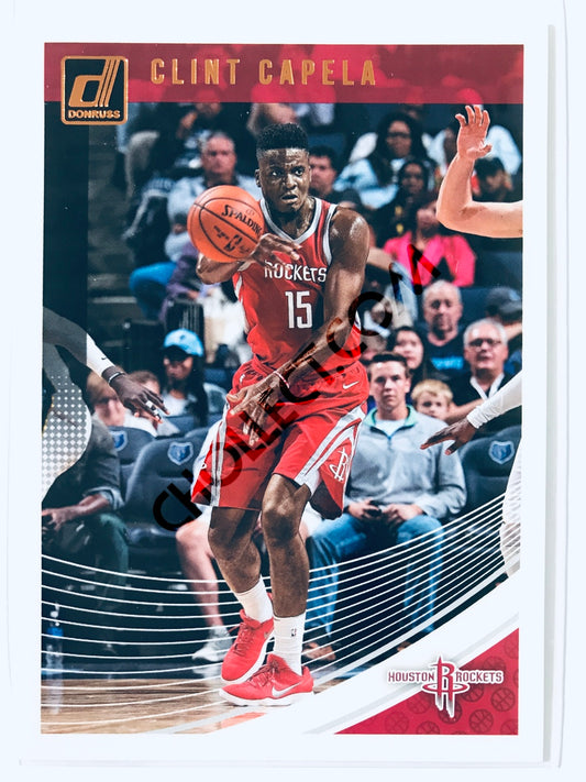 Clint Capela - Houston Rockets 2018-19 Panini Donruss #62