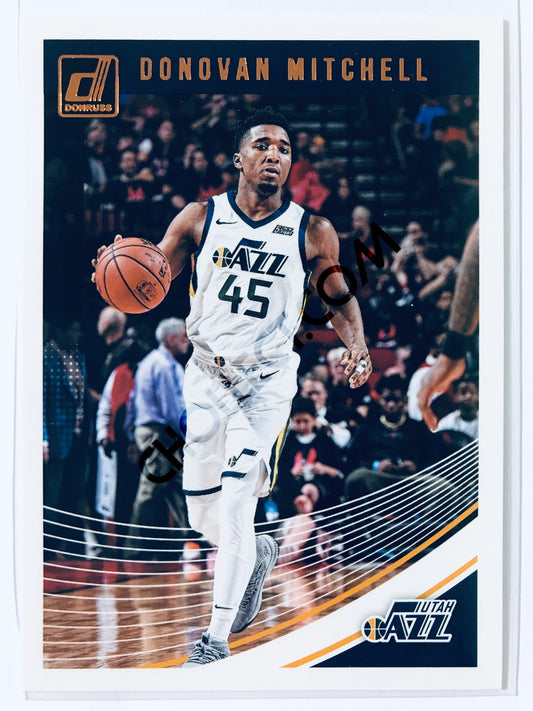 Donovan Mitchell - Utah Jazz 2018-19 Panini Donruss #63