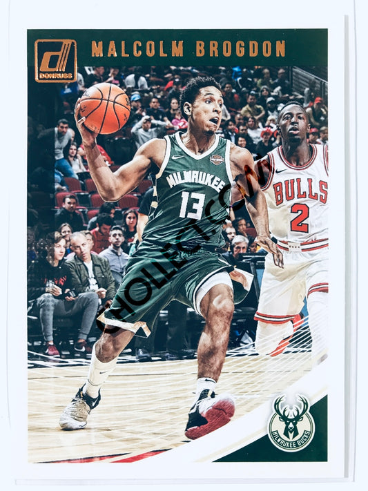 Malcolm Brogdon - Milwaukee Bucks 2018-19 Panini Donruss #65