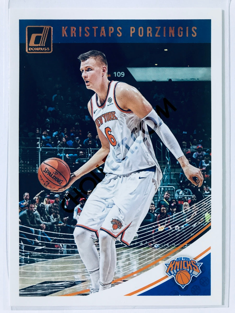 Kristaps Porzingis - New York Knicks 2018-19 Panini Donruss #87