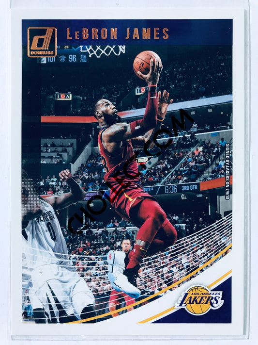 LeBron James - Los Angeles Lakers 2018-19 Panini Donruss #94