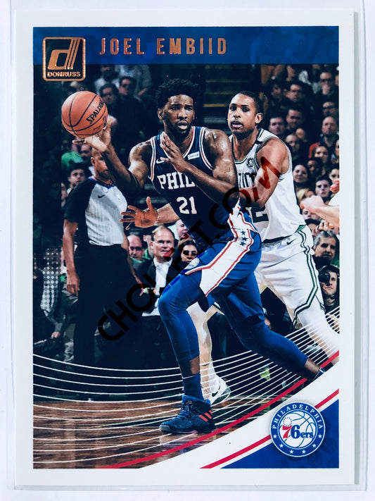 Joel Embiid - Philadelphia 76ers 2018-19 Panini Donruss #99