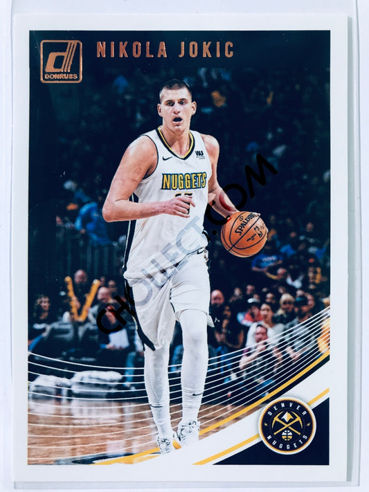 Nikola Jokic - Denver Nuggets 2018-19 Panini Donruss #100