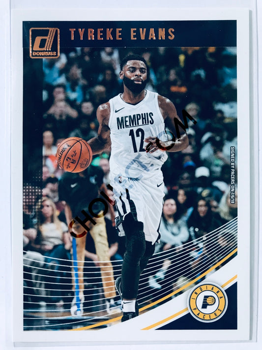 Tyreke Evans - Indiana Pacers 2018-19 Panini Donruss #102