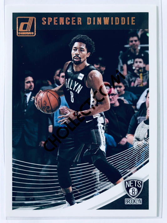 Spencer Dinwiddie - Brooklyn Nets 2018-19 Panini Donruss #106