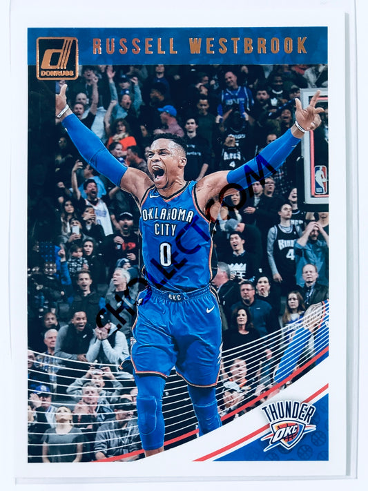 Russell Westbrook - Oklahoma City Thunder 2018-19 Panini Donruss #107