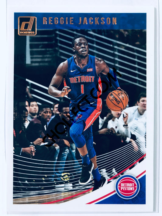 Reggie Jackson - Detroit Pistons 2018-19 Panini Donruss #110