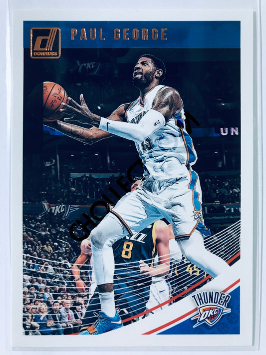 Paul George - Oklahoma City Thunder 2018-19 Panini Donruss #117