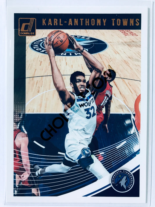 Karl-Anthony Towns - Minnesota Timberwolves 2018-19 Panini Donruss #145