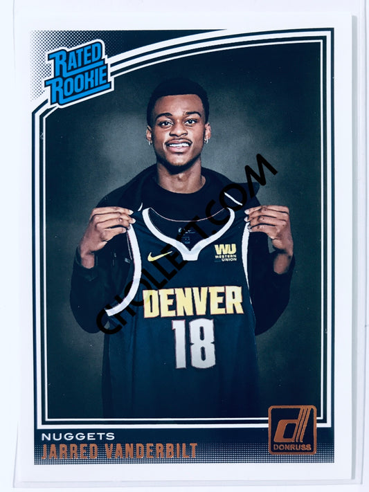 Jarred Vanderbilt - Denver Nuggets 2018-19 Panini Donruss Rated Rookie #151