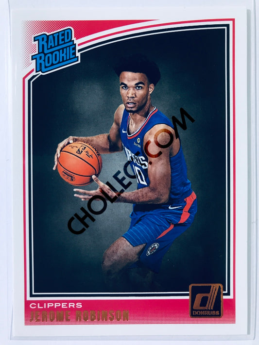 Jerome Robinson - Los Angeles Clippers 2018-19 Panini Donruss Rated Rookie #152