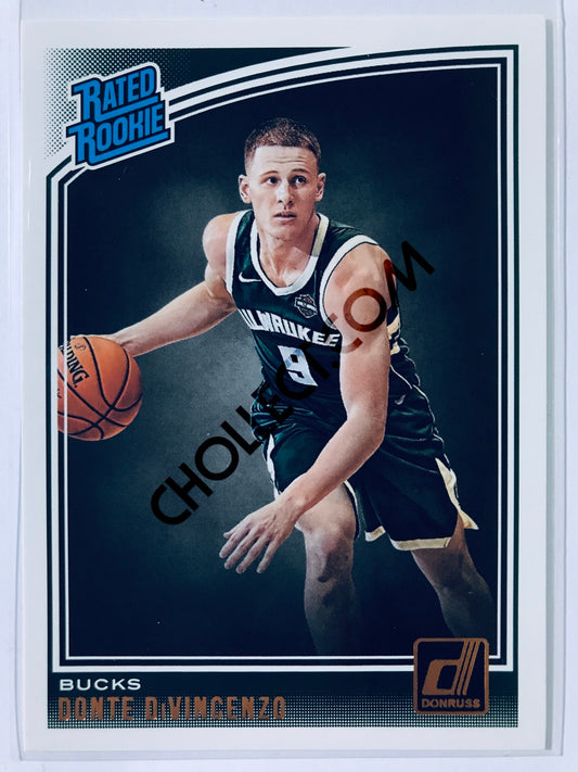 Donte DiVincenzo - Milwaukee Bucks 2018-19 Panini Donruss Rated Rookie #164