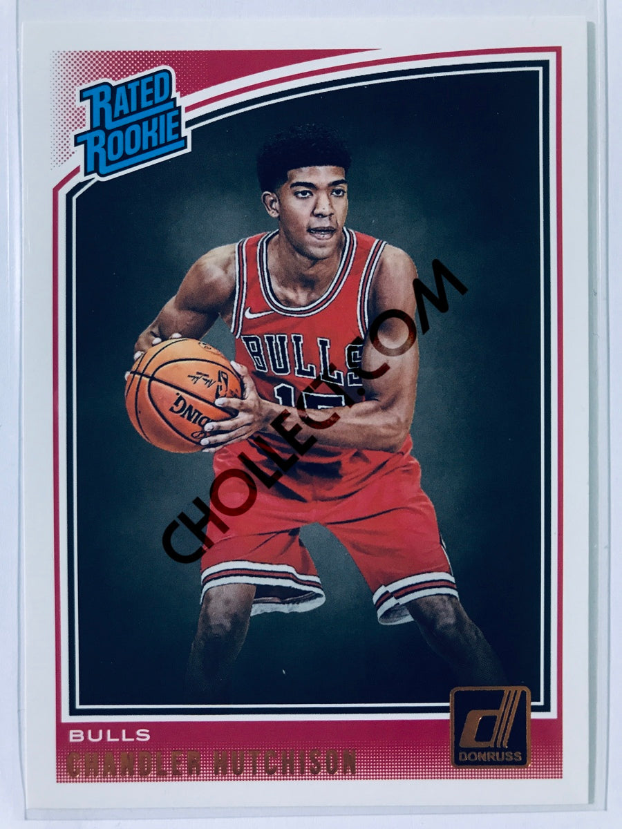 Chandler Hutchison - Chicago Bulls 2018-19 Panini Donruss Rated Rookie #166