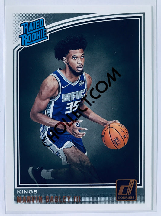 Marvin Bagley III - Sacramento Kings 2018-19 Panini Donruss Rated Rookie #168