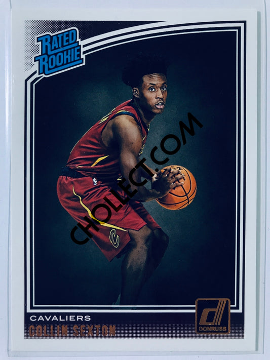 Collin Sexton - Cleveland Cavaliers 2018-19 Panini Donruss Rated Rookie #180