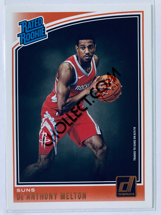 De'Anthony Melton - Phoenix Suns 2018-19 Panini Donruss Rated Rookie #181