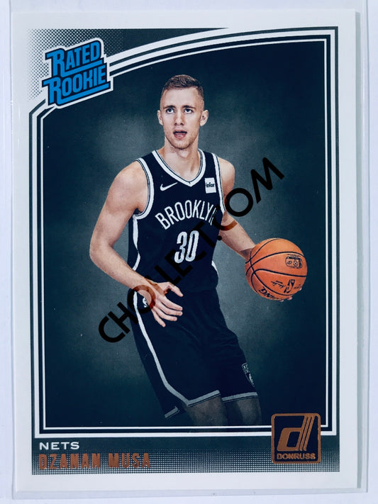 Dzanan Musa - Brooklyn Nets 2018-19 Panini Donruss Rated Rookie #187