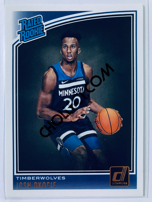 Josh Okogie - Minnesota Timberwolves 2018-19 Panini Donruss Rated Rookie #194