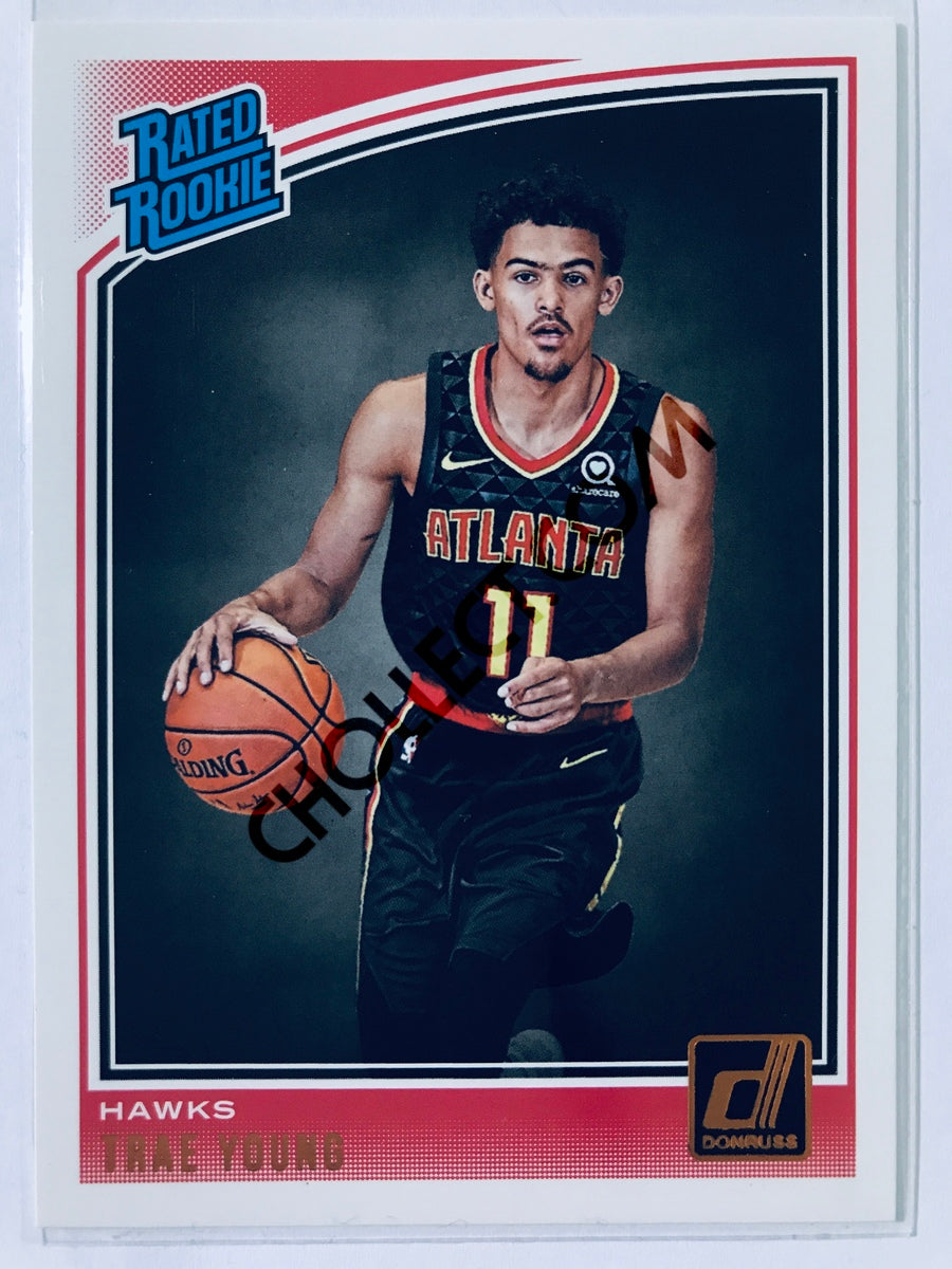 Trae Young - Atlanta Hawks 2018-19 Panini Donruss Rated Rookie #198