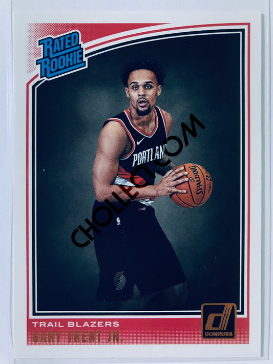 Gary Trent Jr. - Portland Trail Blazers 2018-19 Panini Donruss Rated Rookie #199