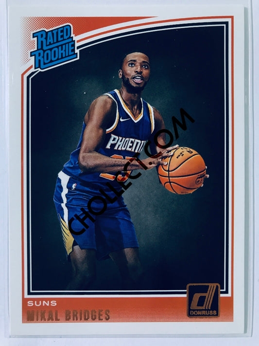 Mikal Bridges - Phoenix Suns 2018-19 Panini Donruss Rated Rookie #200