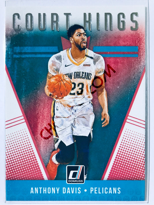 Anthony Davis - New Orleans Pelicans 2018-19 Panini Donruss Court Kings Insert #40