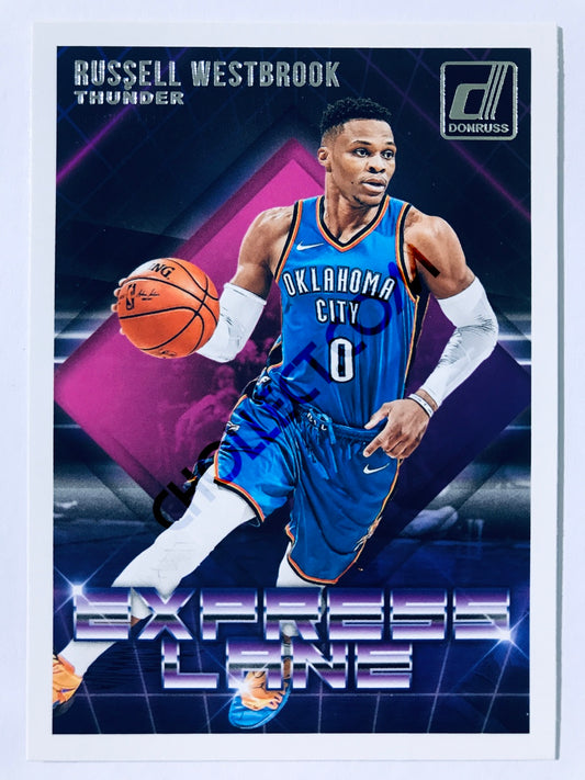 Russell Westbrook - Oklahoma City Thunder 2018-19 Panini Donruss Express Lane Insert #6