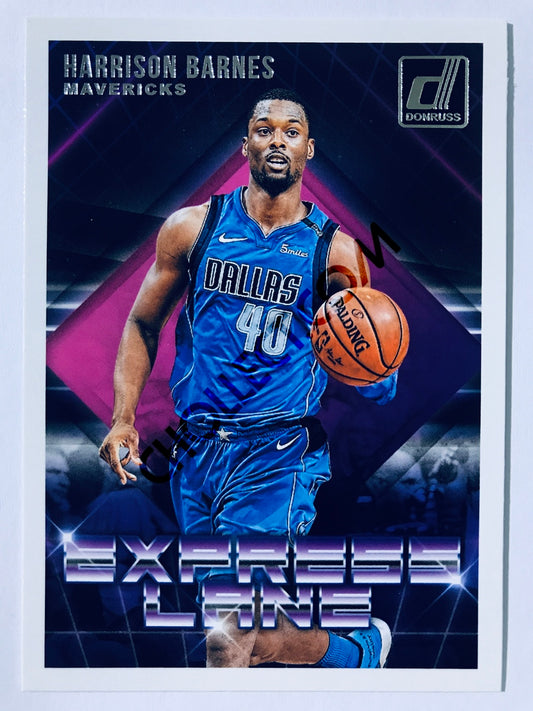 Harrison Barnes - Dallas Mavericks 2018-19 Panini Donruss Express Lane Insert #11