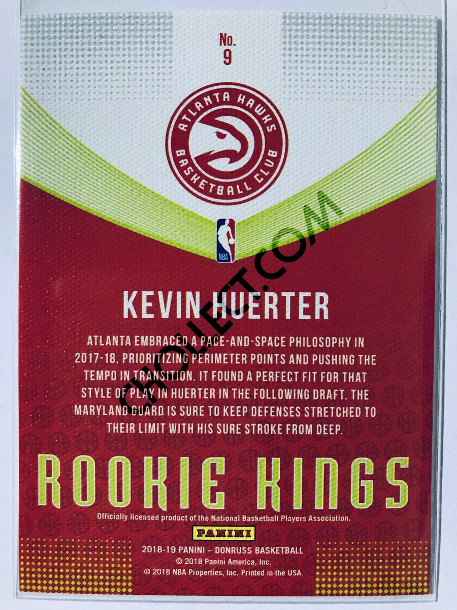 Kevin Huerter - Atlanta Hawks 2018-19 Panini Donruss Rookie Kings Insert #9