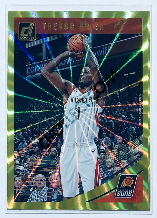 Trevor Ariza - Phoenix Suns 2018-19 Panini Donruss #149 Yellow Laser Parallel /25