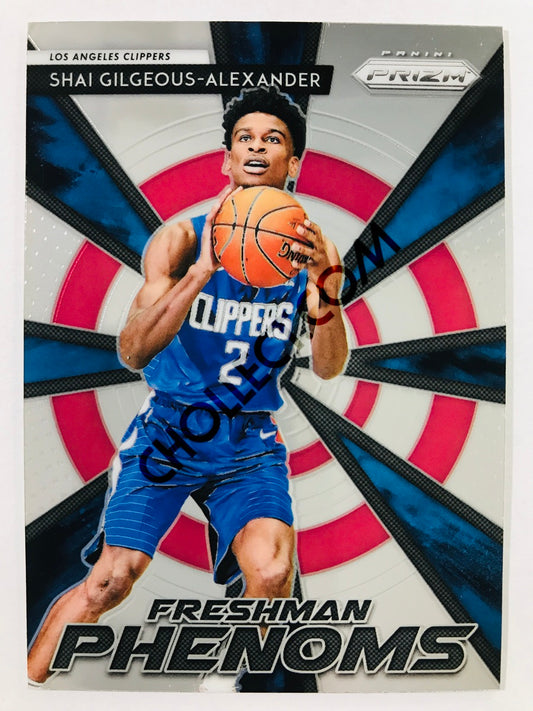 Shai Gilgeous-Alexander - Los Angeles Clippers 2018-19 Panini Prizm Freshman Phenoms Insert#15