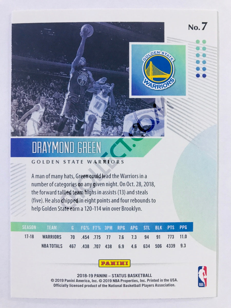Draymond Green - Golden State Warriors 2018-19 Panini Status #7