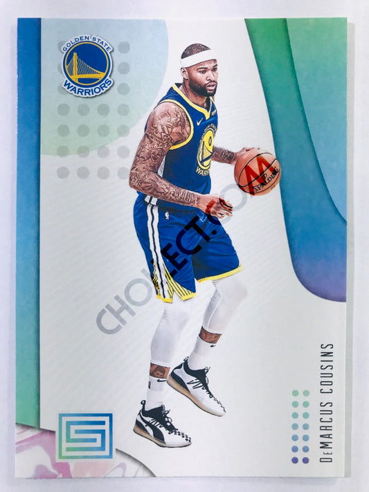 DeMarcus Cousins - Golden State Warriors 2018-19 Panini Status #17