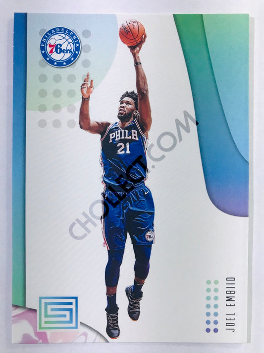 Joel Embiid - Philadelphia 76ers 2018-19 Panini Status #38