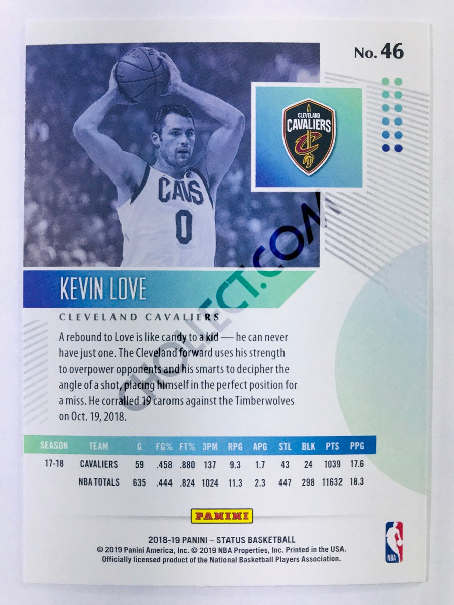 Kevin Love - Cleveland Cavaliers 2018-19 Panini Status #46