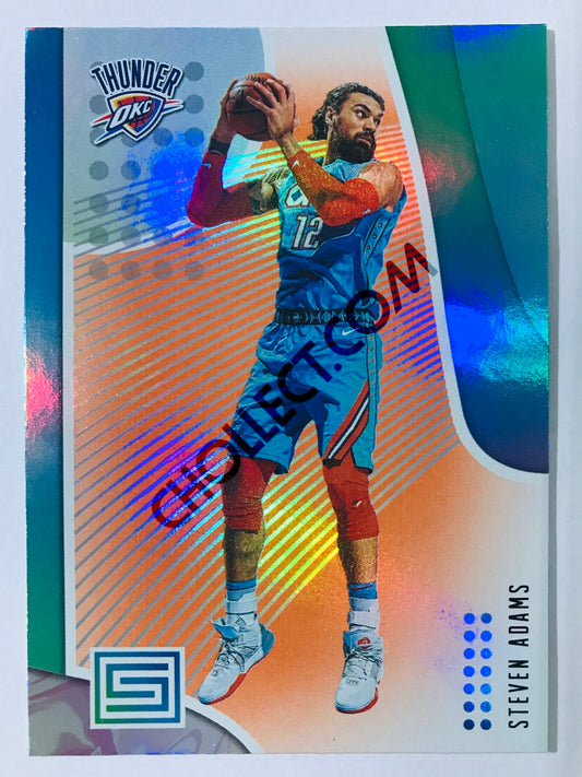 Steven Adams - Oklahoma City Thunder 2018-19 Panini Status Orange Parallel #22