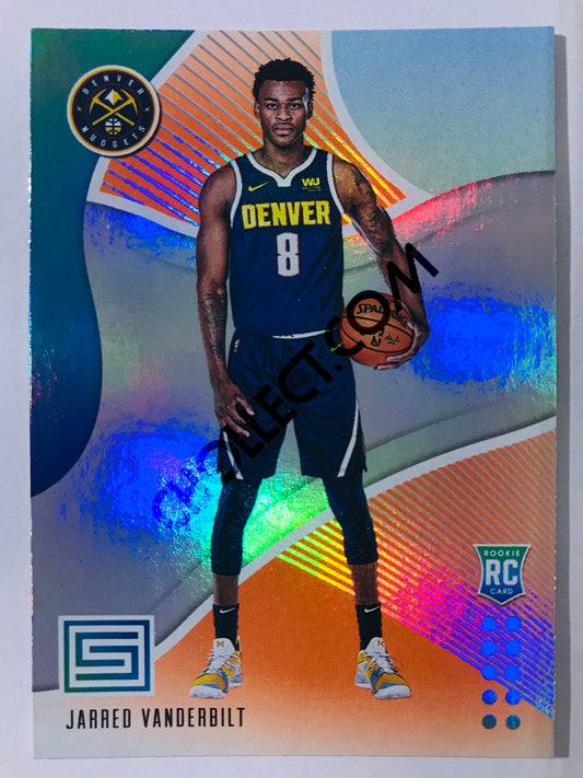 Jarred Vanderbilt - Denver Nuggets 2018-19 Panini Status Orange Parallel RC Rookie #105