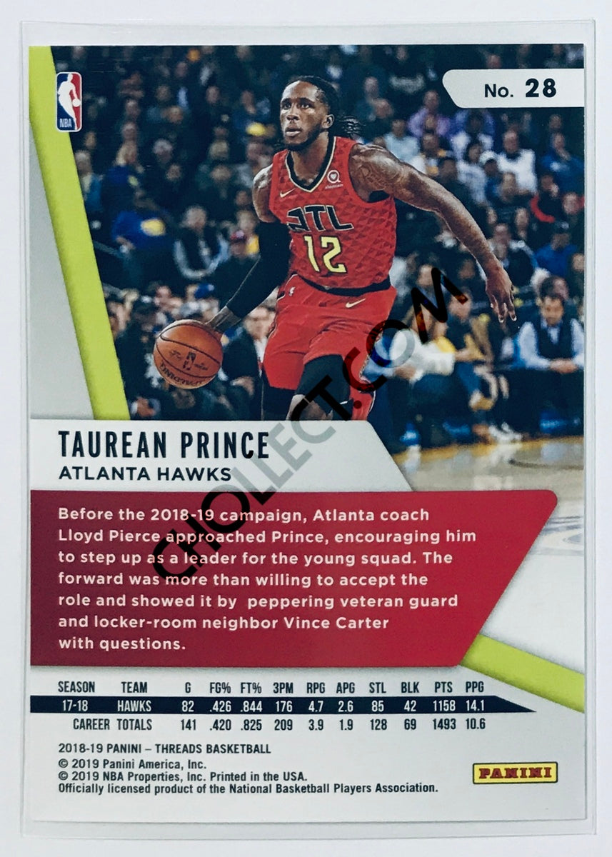 Taurean Prince - Atlanta Hawks 2018-19 Panini Threads #28