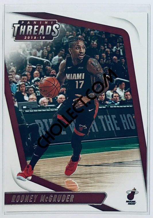 Rodney McGruder - Miami Heat 2018-19 Panini Threads #32