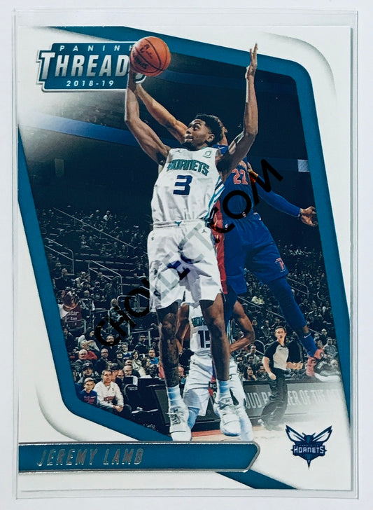 Jeremy Lamb - Charlotte Hornets 2018-19 Panini Threads #36