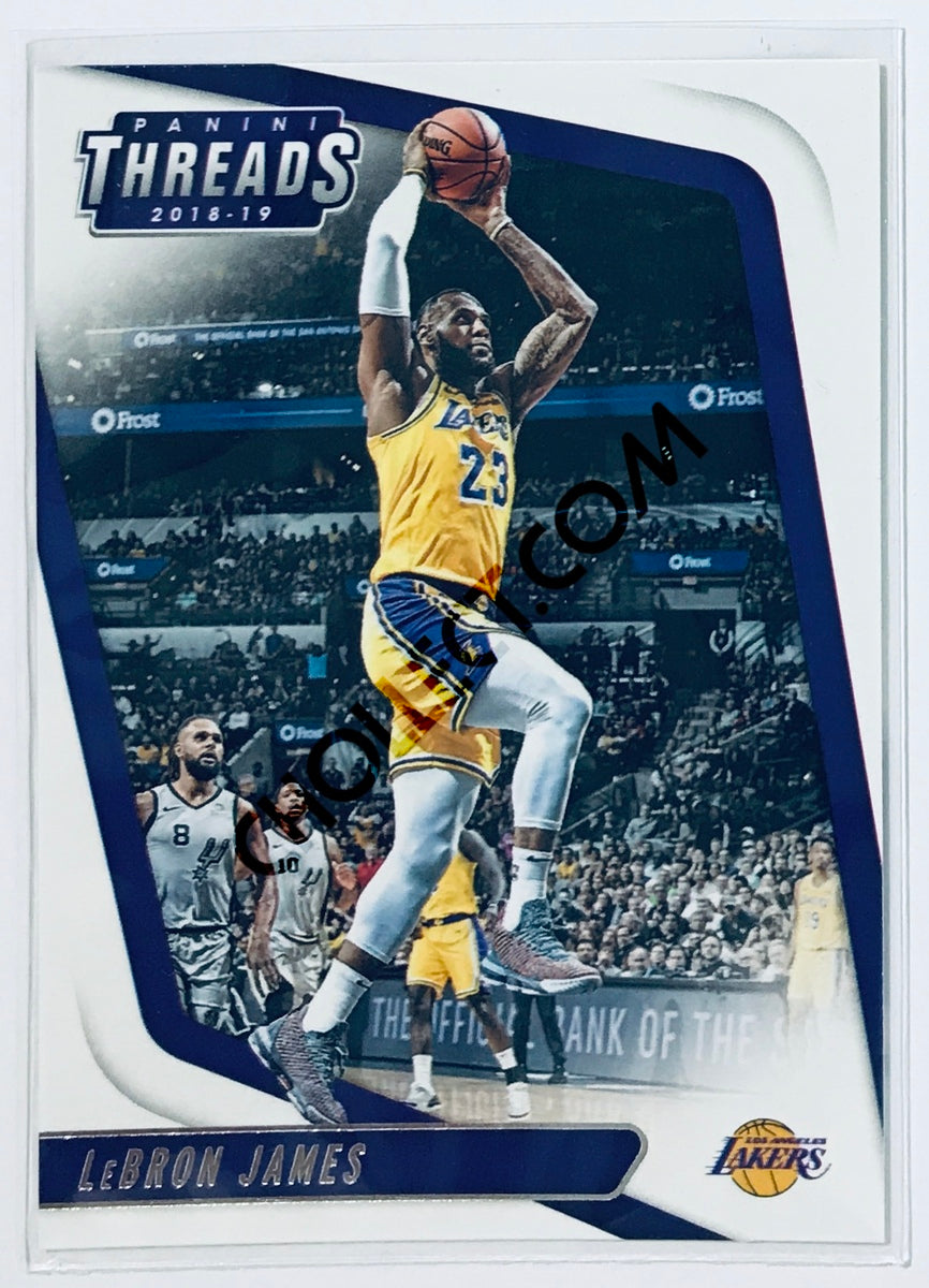 LeBron James - Los Angeles Lakers 2018-19 Panini Threads #47