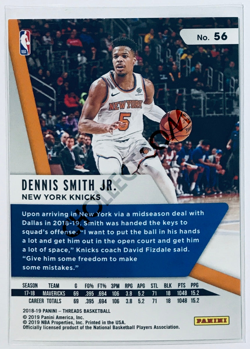 Dennis Smith Jr. - New York Knicks 2018-19 Panini Threads #56