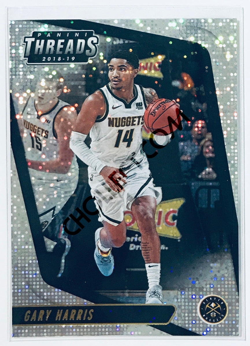 Gary Harris - Denver Nuggets 2018-19 Panini Threads Dazzle Parallel #62