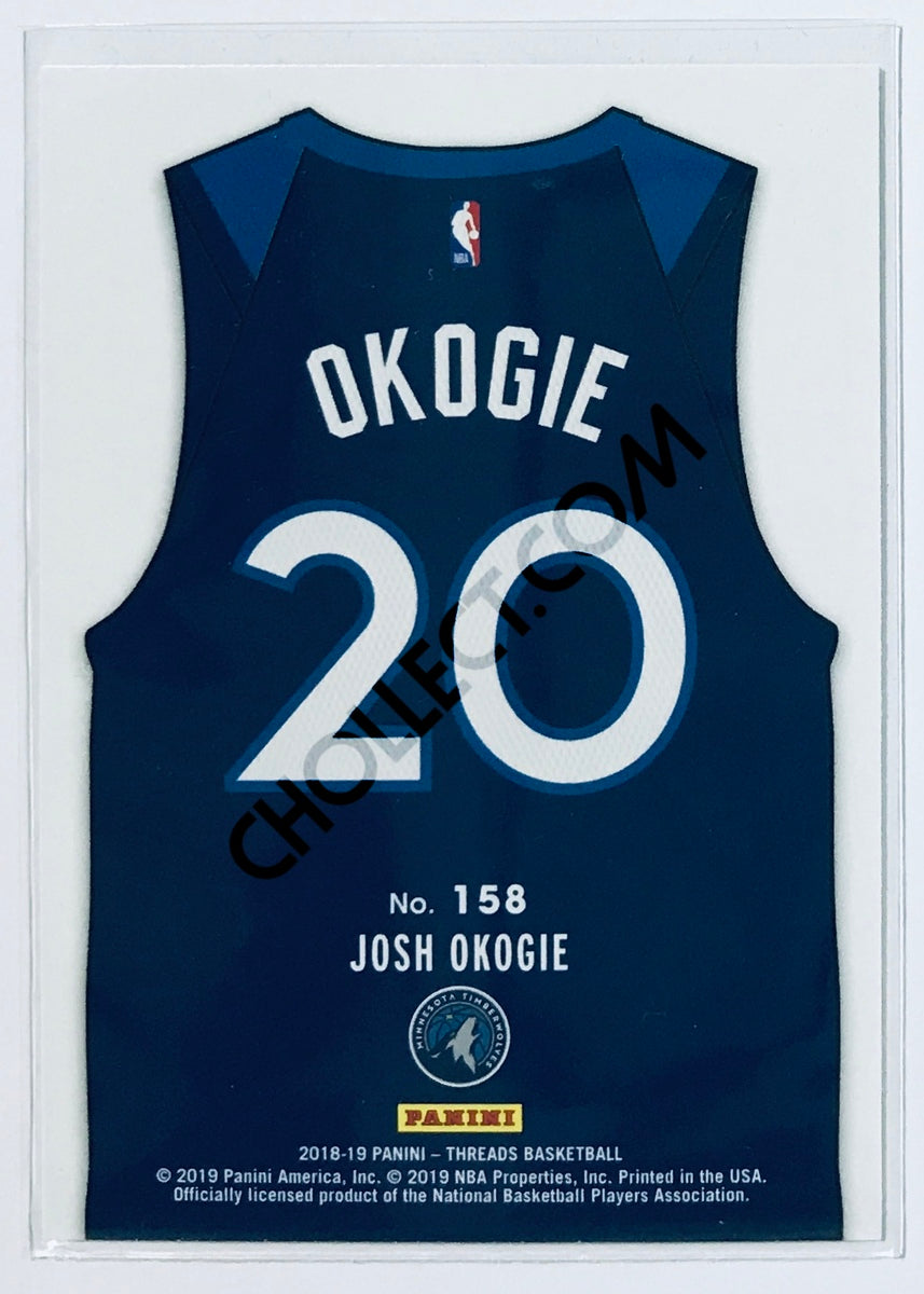 Josh Okogie - Minnesota Timberwolves 2018-19 Panini Threads Dazzle Parallel RC Rookie #158