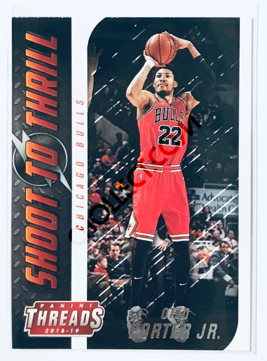 Otto Porter Jr. - Chicago Bulls 2018-19 Panini Threads Shoot To Thrill Insert #9